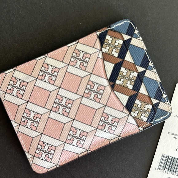 Tory Burch Geo Color Block Card Case - Picture 7 of 7